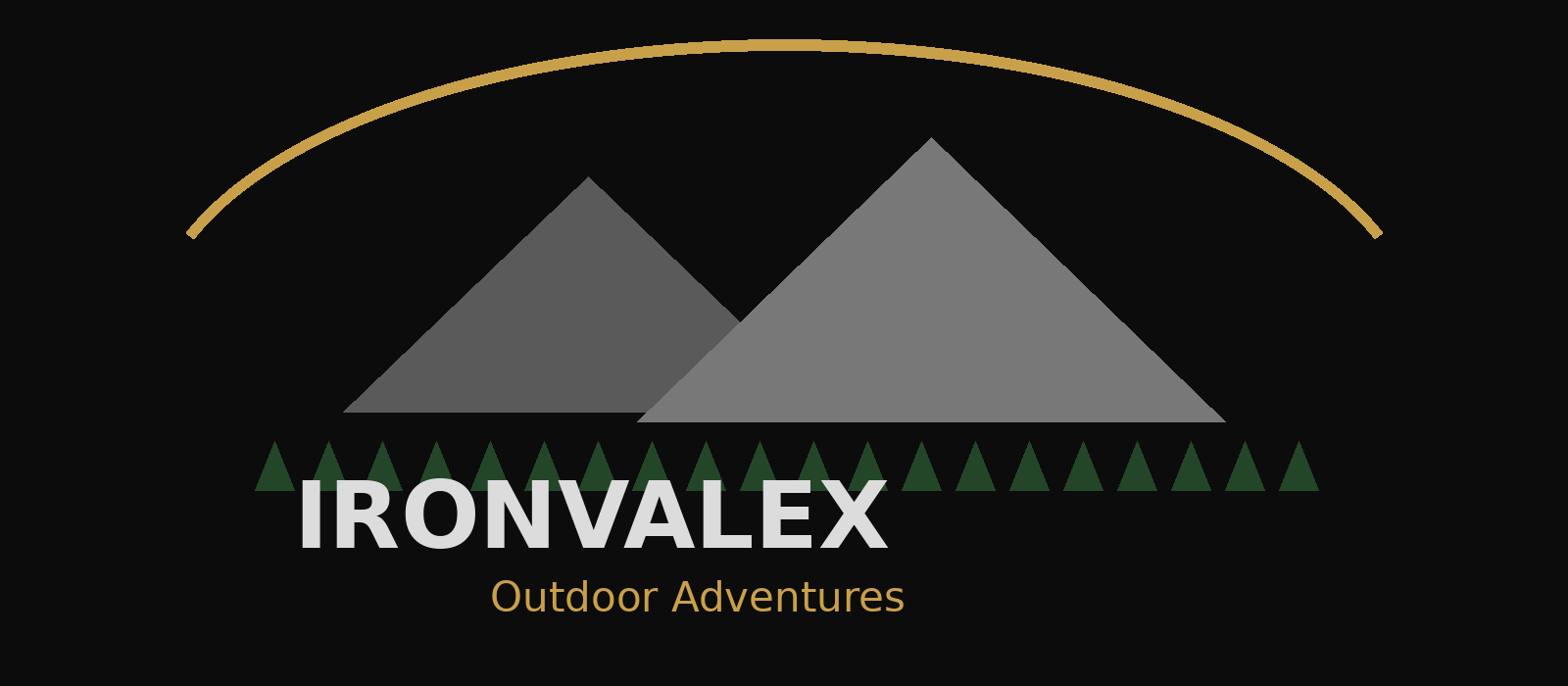 IronValeX Outdoor Adventures logo